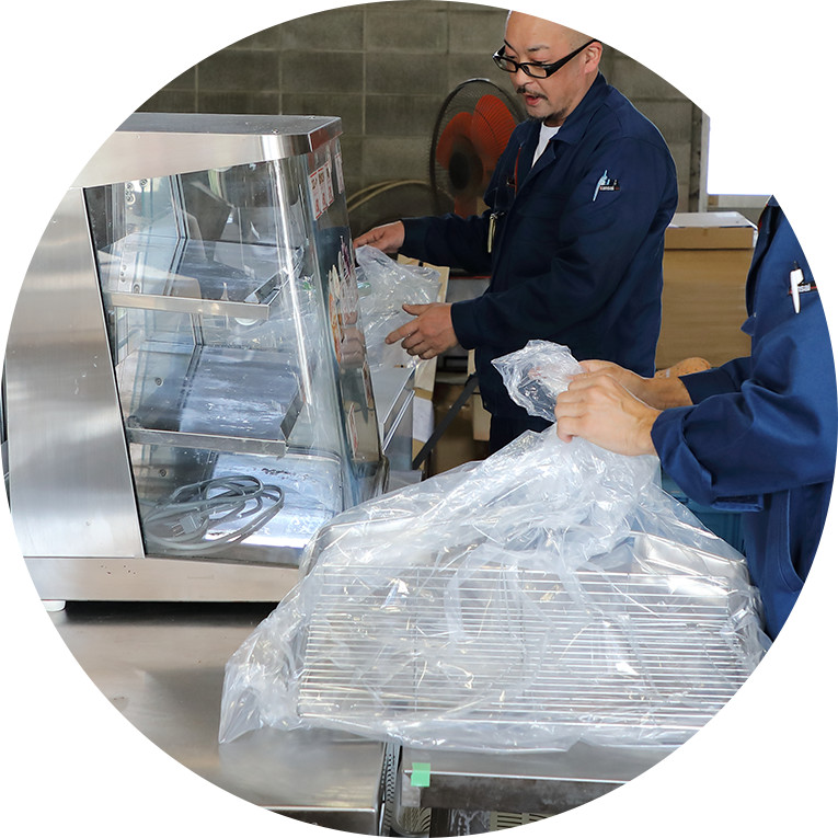 厨房機器販売のイメージ